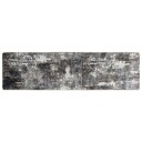 vidaXL Teppe vaskbart flerfarget 80x300 cm sklisikkert