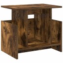  TV benk Røkt eik 50 x 35 x 45 cm Konstruert tre
