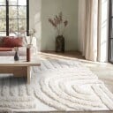Ryetepper   Cazorla Natural Cotton Shaggy off white Størrelse: 240 x 340 cm