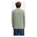 Fred Perry Pique Stitch Jumper Khaki green L