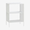 Nordal TUO seng/sidebord i jern 24021