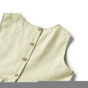 Wheat Dress Luise Green Stripe (140 / 10 år)