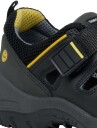 Jalas Vernesandal 3100 Monza Grip S1 Aluminiumhette Svart/Gul 47