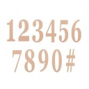 CHAKS Store Stickers Tall - Rosègull