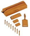 Tumi Accents travel kit Tan Leather