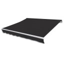 vidaXL Manuell Markise 3 x 2,5 m Antrasitt 100% Polyester