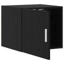 vidaXL Veggskap Svart eik 45 x 42,5 x 40 cm Konstruert tre