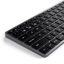 Satechi Slim X1 Trådløst Bakbelyst Tastatur QWERTY Engelsk Grå