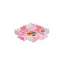 Puslespill 3x3 puslespill mat stikksag med ramme