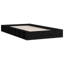 vidaXL Sengeramme svart 135x190 cm 4FT6 Double heltre