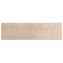  Teppe Runner MARSA Beige 100 x 400 cm Polyester og PVC