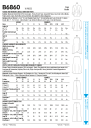 Butterick 6860 - Drakt B5 (8-10-12-14-16)