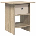  Nattbord med skuff Sonoma eik 41 x 40 x 45 cm Konstruert tre