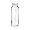 BIBS 240ml Glass Smokkeflaske - Transparent