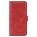 INCOVER iPhone 11 Skinn Flipdeksel m. Lommebok - Rød