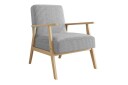 Lenestol Knocklong Lysegrå/Beige