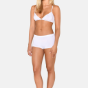 CCDK Modal Shorts hipster truse hvit S