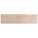  Teppe Runner MARSA Beige 100 x 450 cm Polyester og PVC