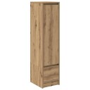 Highboard artisan eik 29,5x34x119,5 cm konstruert tre