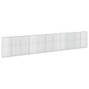 vidaXL Gabion med 3,5 mm tråd og 5x10 cm mesh 1100x30x200 cm