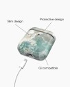 Ideal Of Sweden Printed AirPods Case Azura Marble