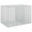 vidaXL Gabion med 3,5 mm wire og 5x2,5 cm nett 150x100x100 cm
