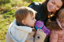 Philips Avent Straw Cup 200 ml Lilla/Turkis