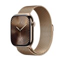 Apple 46mm Gold Milanese Loop S/M