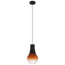 EGLO CHASELY pendant light black-brown-transparent