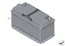 BMW Originaldeler Batteri 92AH AGM  Original 61216806755