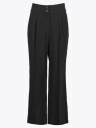Comprimé Linnen Pant Sort 38