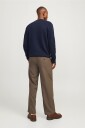 Jack & Jones   Genser Jprblamerino Knit Crew Neck   Blå