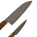 Satake OMO knivsett, Petty 9 cm + Santoku 17 cm