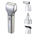 Adler 4-i-1 barbermaskin og trimmer / Pleiesett for menn / Foliebarbermaskin med trimmer