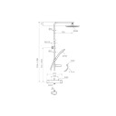 FM Mattsson 9000e II Takdusj Rund Krom