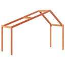 Tak for barneseng voksbrun 203x95,5x142 cm heltre furu
