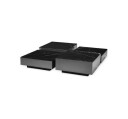 Esposito salongbord svart/bronse