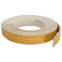 vidaXL Selvklebende vindusforsegling Hvit 10 x 6 mm 25 m EPDM Skum