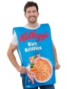 Lisensiert Kellogs Rice Krispies Unisex Kostyme til Voksen Onesize