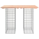 vidaXL Hagebenk gabiondesign 100x70x72 cm heltre douglasgran