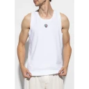 Dolce & Gabbana Herre Topper Hvit L,