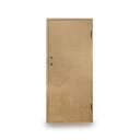 Lagerdør Jabo Ljusdal Kjølelager 98x208 cm Ubehandlet GlattPlywood Hengnin Venstre