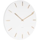 Karlsson Charm Veggklokke KA5716WH   Unisex 45 cm Kvarts urverk