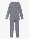 Reima Kids' Thermal Set Kinsei 120, Melange Grey
