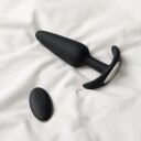 Sinful Smooth Sailor Vibrerende Analplugg      - Svart