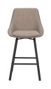 Rowico Home Alison barstol Mörkbeige/svart Beige