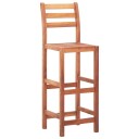 vidaXL Barstoler 4 stk heltre akasie