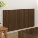 vidaXL Sengegavl brun eik 160x1,5x80 cm konstruert tre