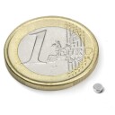 Små N52-skivemagneter 2,5 mm – sterk holdekraft på liten flate