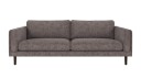 Rowico Home Braden 3 seters sofa Mørkegrå Anna 18 Brun eikben